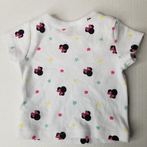 Disney Baby Girl Minnie Mouse 4 Piece Transition Bundle 0-3 & 3-6 Months Pull on - Picture 15 of 15